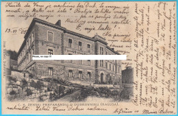 DUBROVNIK - C. K. ZENSKI PREPARANDIJ U DUBROVNIKU (RAGUSA) * Croatia * Travelled 1902. * By: Ivan Kulišić, Dubrovnik - Croazia