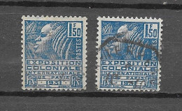 VARIETE DE COULEUR N° 273 (2 Nuances Différentes)  OBLITERE - Used Stamps