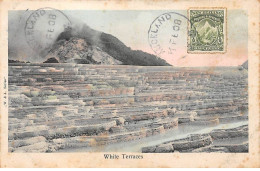 Nouvelle Zélande - N°78872 - White Terraces - Carte Avec Bel Affranchissement - New Zealand