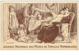 POLITIQUE.n°10177.JOURNEE NATIONALE DES MERES DE FAMILLES NOMBREUSES - Evènements