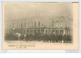 POMPIERS.INCENDIE DU THEATRE FRANCAIS.LE 8 MARS 1900.POMPIERS - Pompieri