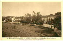 MINES.n°25.SOCIETE ANONYME DES MINES DE FER DE SAINT-PIERREMONT A MANCIEULLES.ENSEMBLE COOPERATIVE.SALLE DE REUNIONS - Bergbau