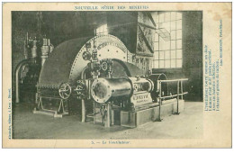 MINES.n°18255.NOUVELLE SERIE DES MINEURS.LE VENTILATEUR.PLIE - Bergbau