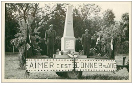 MILITAIRES.n°9220.AIMER C'EST DONNER SA VIE.A IDENTIFIER - Kriegerdenkmal