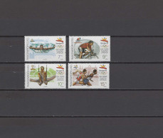 Hungary 1992 Olympic Games Barcelona, Cycling, Swimming Etc. Set Of 4 MNH - Estate 1992: Barcellona