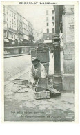 METIERS.n°25965.LES PETITS METIERS PARISIENS.CHOCOLAT LOMBART.LE RACCOMMODEUR DE PANIERS - Street Merchants