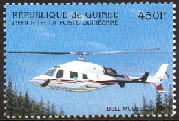 GUINEA - 1v - MNH - Helicopter - Helicopters - Hélicoptères - Hubschrauber Helicópteros Elicotteri Hélicoptère - Helicópteros
