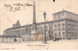 Italie - N°78444 - ROMA - Palasso Del Quirinale - Piazze