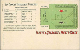 JEUX.TRENTE   QUARANTE A MONTE CARLO - Altri & Non Classificati