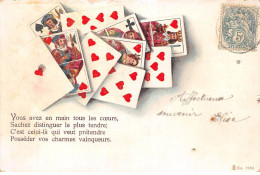 Jeux - N°83160 - Cartes à Jouer - Vous Avez En Main Tous Les Coeurs .... Charmes Vainqueurs - Carte Da Gioco