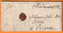 1659 - Lettre Pliée Avec Correspondance De 2 Pages De Lagarde D'Apt, Vaucluse Vers Grignan, Drôme - ....-1700: Précurseurs