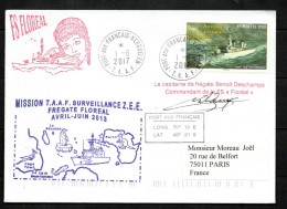 Col43 TAAF N° 660  Oblitéré De Port Aux Français Sur Lettre - Used Stamps