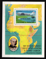 Sao Tome E Principe Block 35 A Postfrisch #GD195 - Sao Tome And Principe