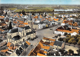 18 - SAN60413 - SANCOINS - Place De L'Eglise - Vue D'ensemble - Sofer A18 S13 1007- CPSM 10x15 Cm - Sancoins