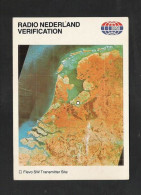 QSL RADIO CARD - RADIO NEDERLAND - HILVERSUM - VERIFICATION (5339) - Radio