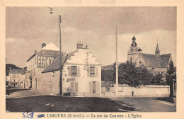 91-SAN60114-LIMOURS.Rue Du Couvent.Eglise - Limours