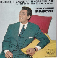 JEAN-CLAUDE PASCAL - FR EP - L'AMOUR C'EST COMME UN JOUR + 3 - Autres - Musique Française