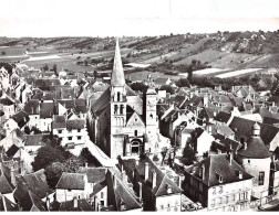 89 . N°sac11192 . VERMENTON .  L'église Notre Dame Et La Tour N°6 . En Avion Au Dessus De . Cpsm 10X15 Cm . LAPIE - Vermenton