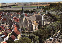 89 . N°sac11205 . Villeneuve-l'archeveque . L'église N°13 . En Avion Au Dessus De . Cpsm 10X15 Cm . LAPIE - Villeneuve-l'Archevêque