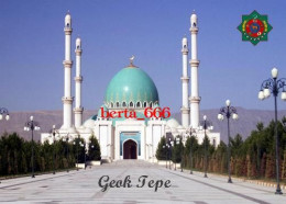 Turkmenistan Geok Tepe Mosque New Postcard - Turkmenistán