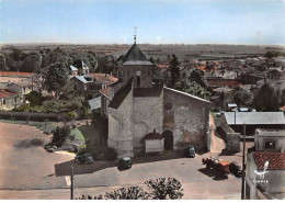 79 . N°sac10728 . Mauze-sur-le-mignon . L'église N°14 . En Avion Au Dessus De . Cpsm 10X15 Cm . LAPIE - Mauze Sur Le Mignon