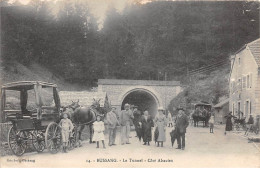 88 .n°109100.  Bussang . Attelage .le Tunnel .cote Alsacien . - Bussang