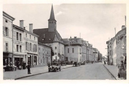 88 . N°101684  . Cpsm .9x14 Cm  .rambervilliers .hopital Et Rue Carnot . - Rambervillers