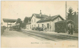 88 . N°41162 . Raon L Etape.gare Interieure.train - Raon L'Etape