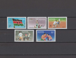 Kenya 1991 Olympic Games Barcelona, Basketball, Hockey, Table Tennis, Boxing Set Of 5 MNH - Sommer 1992: Barcelone