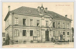 88.LE THILLOT.L'HOTEL DE VILLE ET LE MONUMENT JULES FERRY - Le Thillot