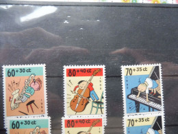 Pays Bas Nederland Holland Mnh Neuf ** 1419/1421 Perfect Parfait 1992 Bd - Unused Stamps