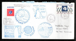 Col43 TAAF N° 551  Oblitéré De Dumont D'Urville Sur Lettre - Used Stamps