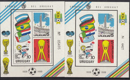 Soccer World Cup 1982 - URUGUAY - S/S Perf.+imp. MNH - 1982 – Espagne