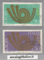 USATI ITALIA 1973 - Ref.0308A "EUROPA UNITA" Serie Di 2 Val. - - 1961-70: Afgestempeld