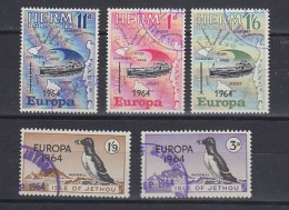 Europa 1964 Herm & Jethou British Locals 5v Used (59294) - 1964