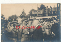 57 // SAINT AVOLD / CARTE PHOTO / Président POINCARE Le 24 Aout 1919  / 2 - Saint-Avold