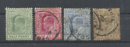 BAHAMAS  YVERT  35/38  */0 - 1859-1963 Kronenkolonie