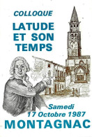 *CPM  - Invitation Colloque LATUDE (1725-1805) Et Son Temps à MONTAGNAC (34) - Prisonnier Célèbre - Andere & Zonder Classificatie