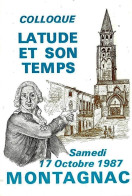 *CPM  - Invitation Colloque LATUDE (1725-1805) Et Son Temps à MONTAGNAC (34) - Prisonnier Célèbre - Other & Unclassified