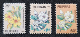 Philippines Definitives Flowers 1991 1992 Flora Plant Rose Flower Roses (stamp) MNH *see Scan - Philippines