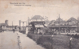 Noordwijk Aan Zee Tramstation Met Omgeving Levendig     2918 - Noordwijk (aan Zee)