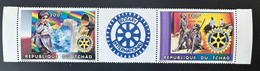 Tchad Chad Tschad 1996 Mi. 1363a - 1364a A Rotary International Club - Tchad (1960-...)