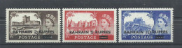 BAHRAIN  YVERT  88/90    MH  * - Bahrain (...-1965)