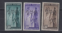 Triest 1949 ERP 3v ** Mnh (59298) - Idee Europee