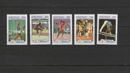 Lesotho 1992 Olympic Games Barcelona Set Of 5 MNH - Ete 1992: Barcelone