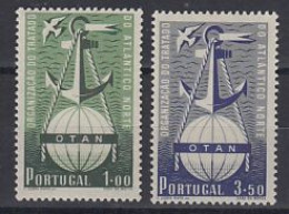 Portugal 1952 Nato / Otan 2v  ** Mnh (original Gum !!) (59298) - OTAN