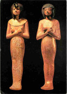 Art - Antiquités - Thèbes - Tombeau De Toutankhamon - Oushebtia En Bois Doré - Musée Du Caire - CPM - Voir Scans Recto-V - Antiquité