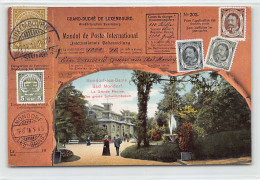 Luxembourg - MONDORF LES BAINS - Mandat De Poste International - La Grande Piscine - Ed. P.C. Schoren  - Mondorf-les-Bains