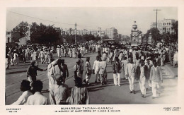 Pakistan - KARACHI - The Muharram (spelled Mohrrum) Shia Procession - REAL PHOTO - Publ. Johnny Stores 116 - Pakistan