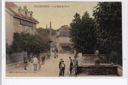 VALENTIGNEY : La Rue Du Pont - Bon état (timbre Arraché) - Valentigney